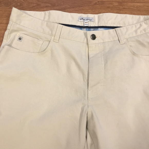 Peter Millar Cream Chinos - Picture 2 of 10